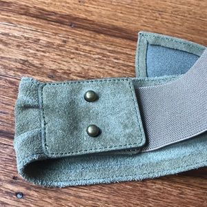 Anthropologie Accessories - **FINAL PRICE **Green suede belt Anthropologie Accessories - **FINAL PRICE **Green suede belt